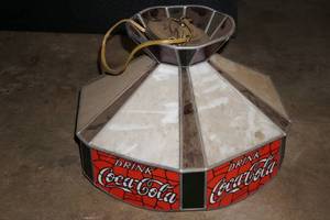 lot 209 image: Coca Cola BarPool Table Light
