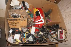 lot 245 image: Random Tools and Chargers