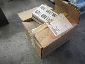 lot 348 image: Square D Finger Safe Contact Blocks