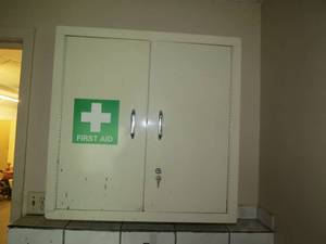 lot 365 image: First Aid Cabinet