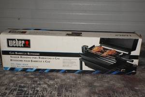 lot 381 image: Weber Gas Barbecue Rotisserie