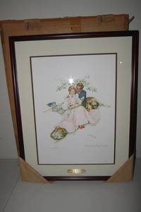 lot 398 image: Norman Rockwell Framed Print