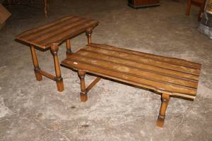 lot 404 image: Side and Coffee Table