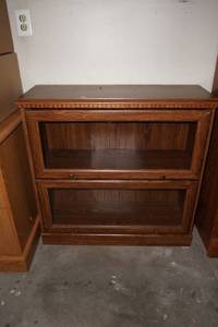 lot 430 image: Glass Front Cabinet