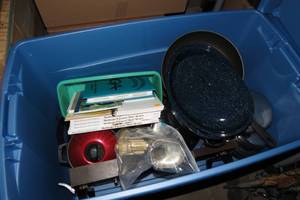 lot 447 image: Pots and Pans, Meat Grinder