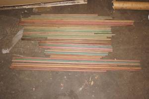 lot 260 image: Multi-Color Wood Dowel Rods
