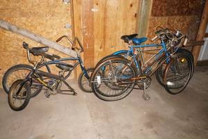 lot 278 image: Vintage Adult and Child Bikes