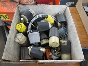 lot 293 image: Electrical Plugs and Components