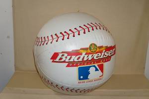 Inflatable Budweiser MLB Baseball