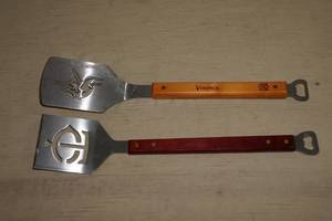 Vikings and Twins BBQ Spatulas