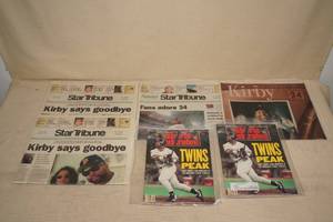 Kirby Puckett Magazines and Newspapers