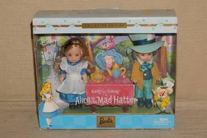 Barbie Alice and Mad Hatter Set