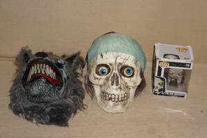 Halloween Mask and Decorative Collectibles