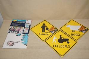 Halloween Signs, Cat in Hat Dress Up Kit