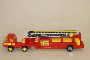 Vintage Pressed Steel and Plastic Tonka Fire Truck