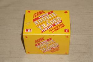 1990 Score Rookie and Traded Baseball Card Set