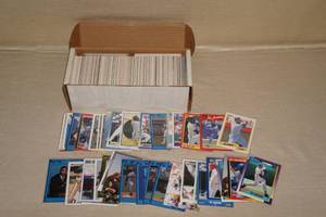 Box of Bo Jackson Cards