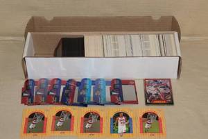 Box of Basketball Cards