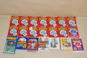 Unopened Packs of Baseball Cards