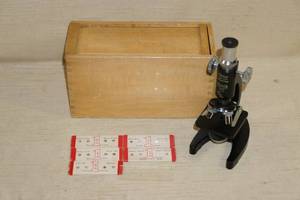 Vintage Yoshida Microscope Kit in Case