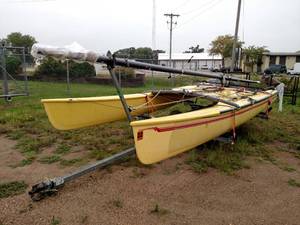 lot 1 image: Sailboat