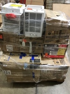 lot 19 image: Pallet bwith assorte Air Conditioners - various models not tested