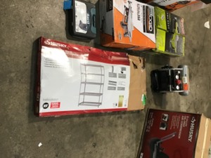lot 28 image: Pallet with Assorted GarageMechanicHandy man  tools and more great selection please review pictures customer returns
