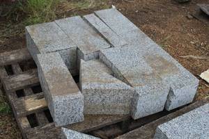 lot 284 image: Lot of (8) Pieces of Granite Various Sizes