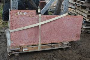 lot 293 image: Lot of (3) Concrete Outdoor Grill Top Slabs Various Sizes