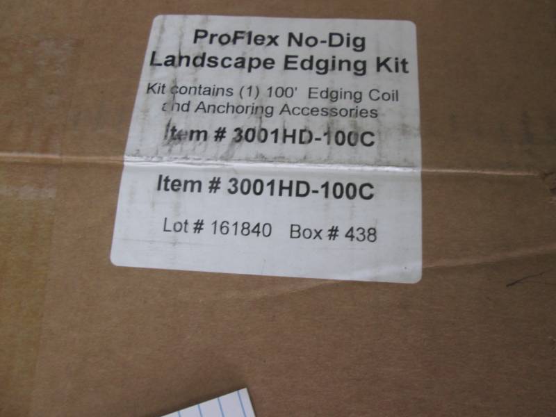 lot 975 image: Edging Kit