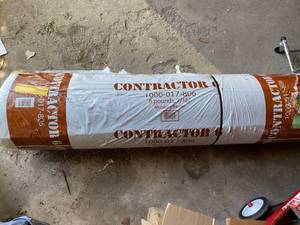 lot 55 image: Contractor Moisture Barrier. Unopened.