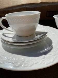 lot 85 image: Set of White China