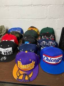 lot 98 image: Lot of 13 Brand New Flat Bill hats