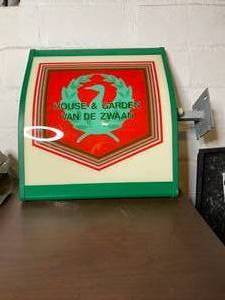 lot 303 image: House and Garden Van De Zwaan Side Mounted Sign