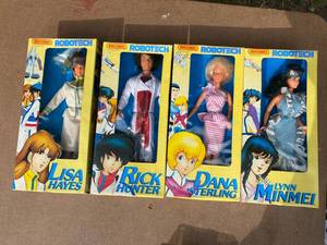 lot 327 image: Lot of Four RoboTech Barbie Dolls New In Box