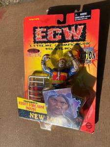 lot 333 image: ECW Extreme Championship Wrestling Action Figure New in Box