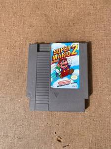 lot 351 image: Super Mario Bros 2 Nintendo Game