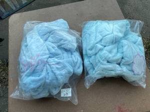 lot 46 image: Lot of 2 Large Blue Softies by Paddi Murphy