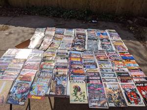 lot 14 image: Box #14 of New and vintage ASSORTED Comics
