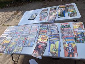 lot 19 image: Box #19 of New and vintage MARVEL Comics