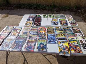 lot 7 image: Box #7 of New and vintage DC Comics