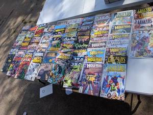 lot 23 image: Box #23 of New and vintage DC Comics