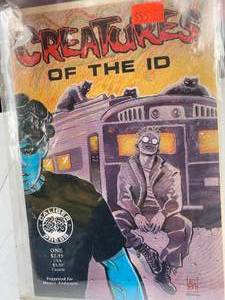 lot 107 image: Creatures Of The ID #1 Calber Press 1990 1st App Madman Frank Einstein
