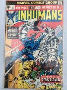lot 113 image: The Inhumans Vol.1 No.2 (1975) Marvel Comic