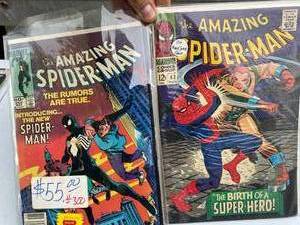 lot 119 image: High value Spider man Lot   Issues