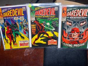 lot 132 image: Daredevil (1964 1st Series)  Lot  Issues   #34 , 37, 38