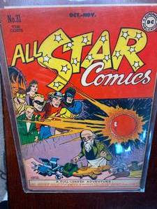 lot 100 image: HIGH VALUE All Star #31 1946 - DC -VG - Comic Book