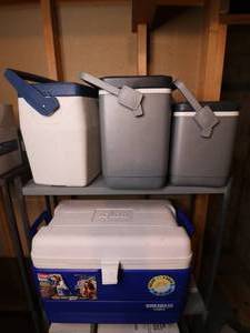 lot 310 image: Lot of Four Ice Chests