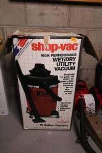 lot 347 image: Shop Vac WetDry Utility Vaccuum