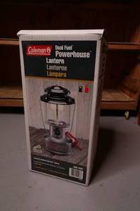 lot 358 image: Coleman Duel Fuel Power House Lantern